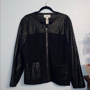 Alfred Dunner black jacket